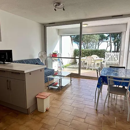 شقة Cosy Avec Terrasse Et Acces Direct Plage, - Fr-1-225-595 أرجيليه- سور- مير